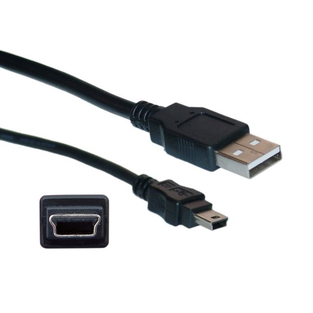 CABLE USB A MINI USB 5 PINES (3139)