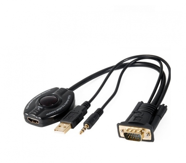 Conversor VGA + Audio a HDMI NM-C63 (3492)