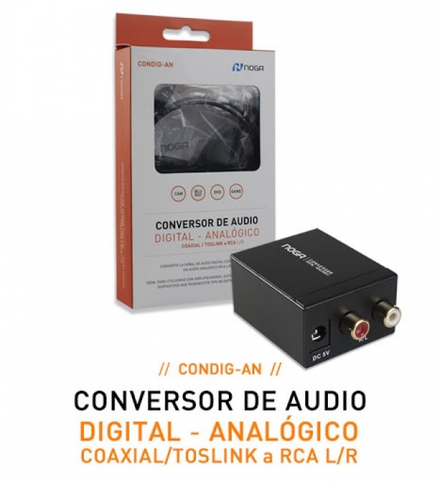 Convertidor de audio digital-analogico CONDIG-AN (5443)