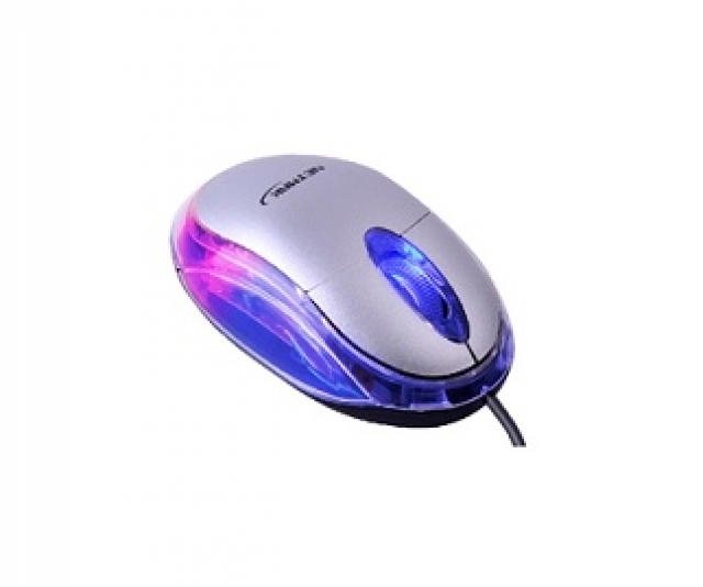 Mouse Luminoso USB NM-M01 gris (2554)