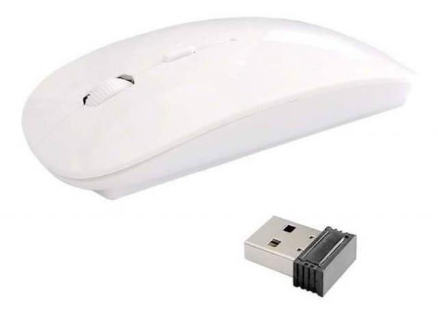 MOUSE INALAMBRICO KJ-MOUSEI002 WHITE USB 6.1 ( 6397)