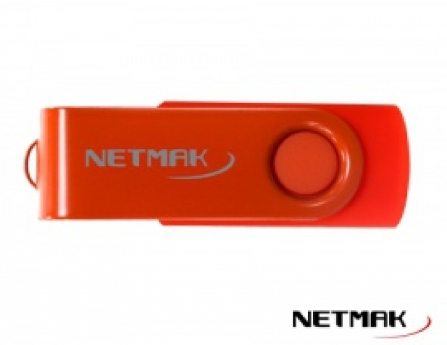 PENDRIVER USB 16GB NM-16GB ROJO (6249)