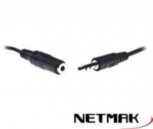 Cable Audio 3,5MM 1.5 m Macho/Hembra NM-C27 