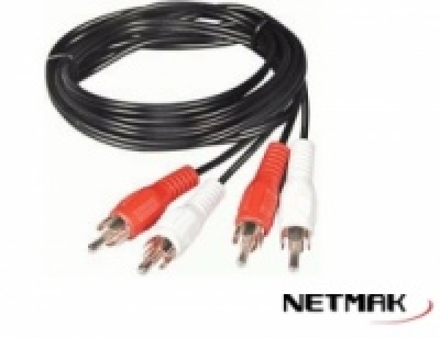 Cable 2 RCA a 2 RCA NM-C32 2mts