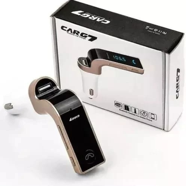 TRANSMISOR FM CARG7 BLUETHOOTH CAR CHARGER ( 2187 )