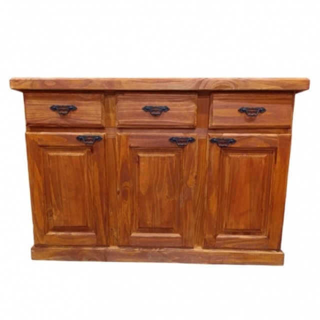 BAHIUT DE 1.20MT COLOR CAOBA ( 7361 )