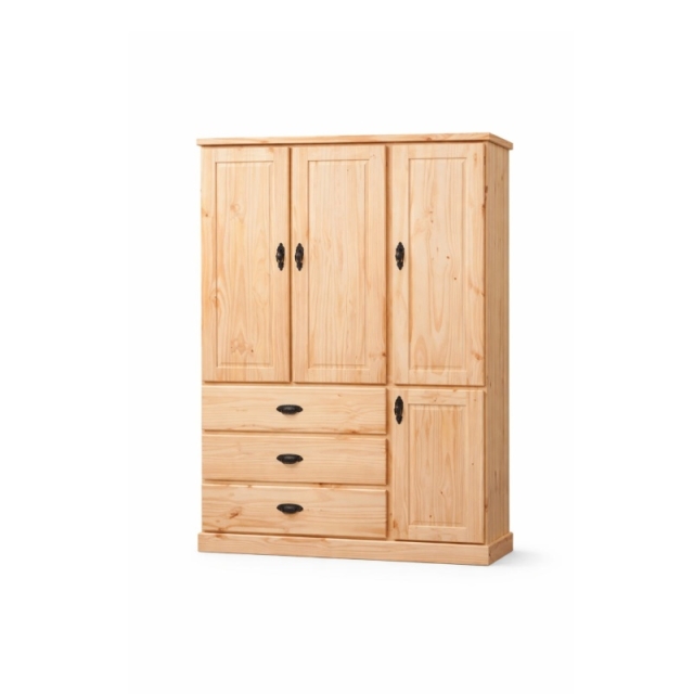 ROPERO MACIZO DE 1.20MT NATURAL (7429 )