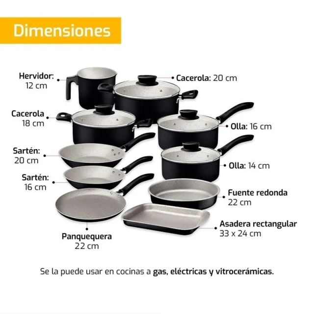 JUEGO DE OLLAS ( 8247 )