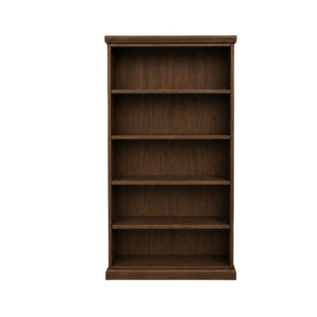  BIBLIOTECA DE 1MT COLOR NOGAL  ( 7375 )