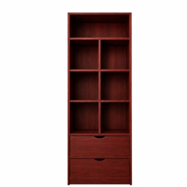 ROPERO VESTIDOR 60CM COLOR CAOBA ( 8336 )