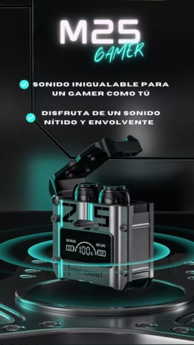 AURICULAR INALAMBRICO M25 ( 7927 )