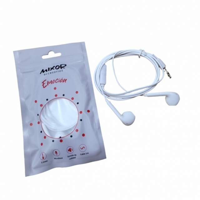 AURICULAR MIXOR MANOS LIBRES EMOCION ( 14240 )