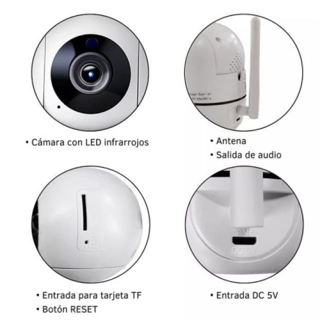 CAMARA IP Kanjinet KJ-CAMIP1MX1 ( 7904 )