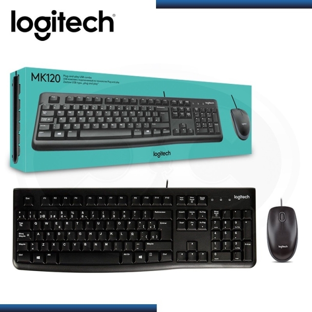TECLADO + MOUSE LOGITECH ( 2081 )