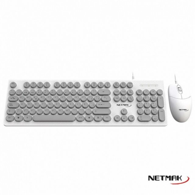 TECLADO & MOUSE NETMAK ( 7134 )