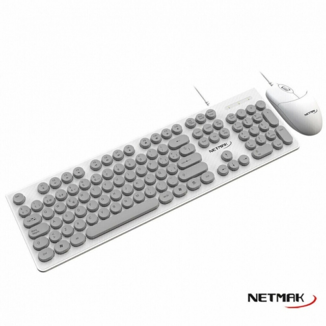 TECLADO & MOUSE NETMAK ( 7134 )