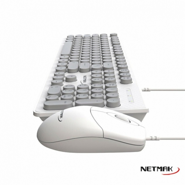 TECLADO & MOUSE NETMAK ( 7134 )