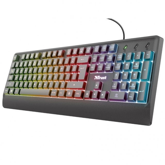 TECLADO TRUST ZIVA KEYBOARD ( 131 )