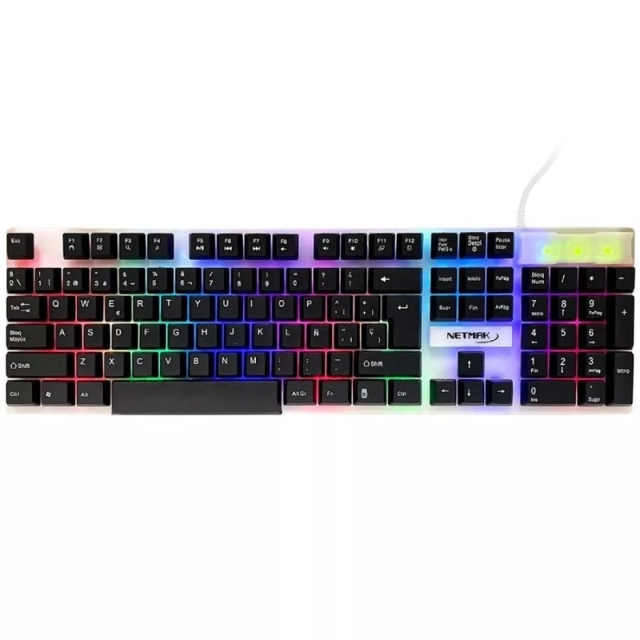 TECLADO GAMER RETROILUMINADO  NETMAK XAKRO ( 2560 )