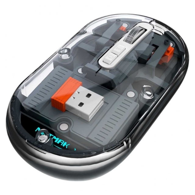 MOUSE NETMAK INALAMBRICO + BT5.0 NM-M670  ( 7142 )