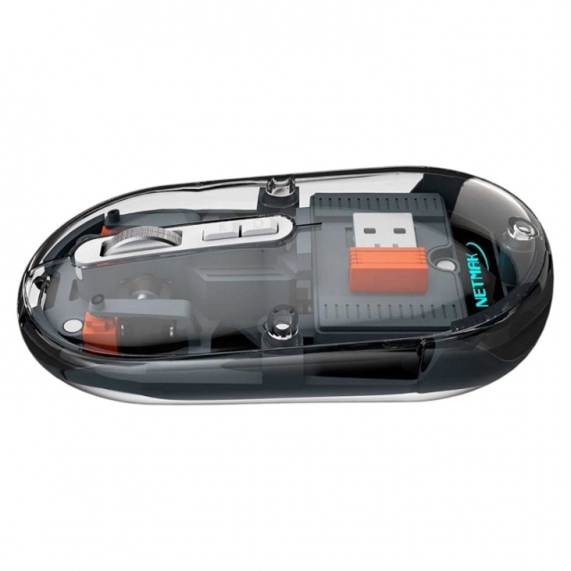 MOUSE NETMAK INALAMBRICO + BT5.0 NM-M670  ( 7142 )