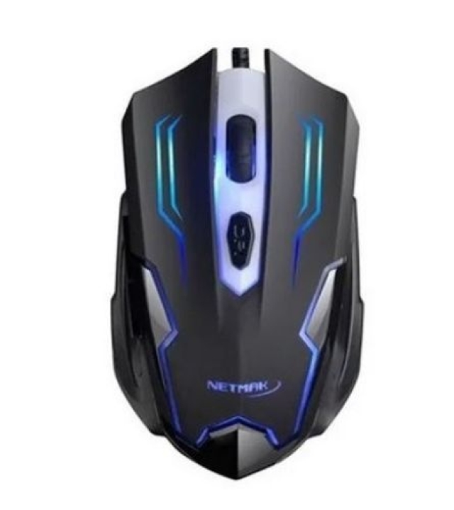 MOUSE USB NETMAK NM-GALAX RETROILUMINADO ( 5772 )