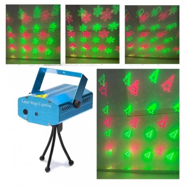 MINI PROYECTOR LASER SEISA MULTIPUNTO ( 7094 )