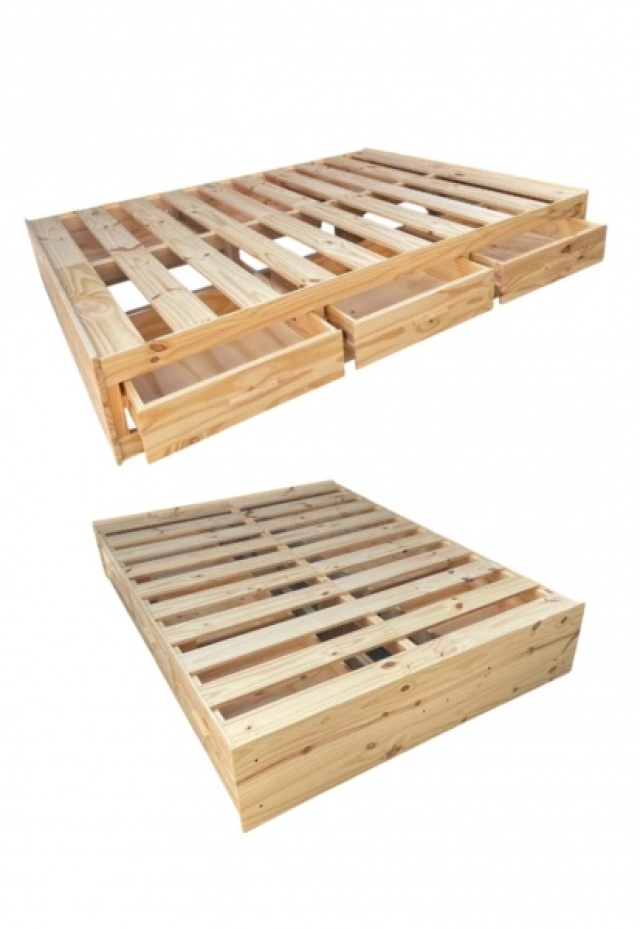 CAMA BOX 2 PLAZA 6 CAJONES ( 7944 )