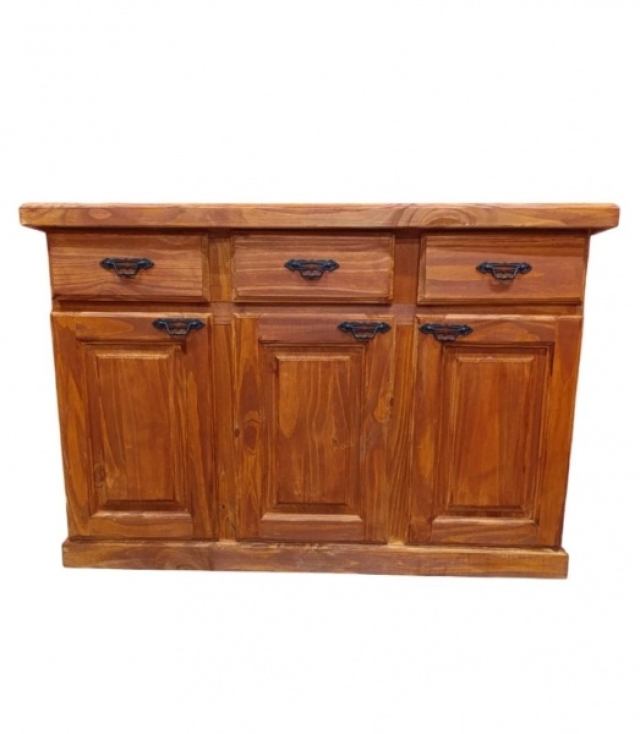 BAHIUT DE 1.20MT COLOR CAOBA ( 7361 )