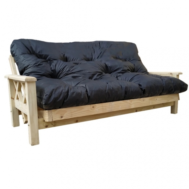 FUTON COMPLETO NATURAL ( 7405 )