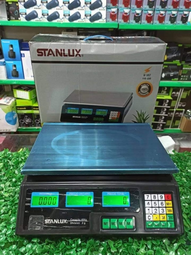 BALANZA DIGITAL 40KL STANLUX PV-109 ( 8080 )