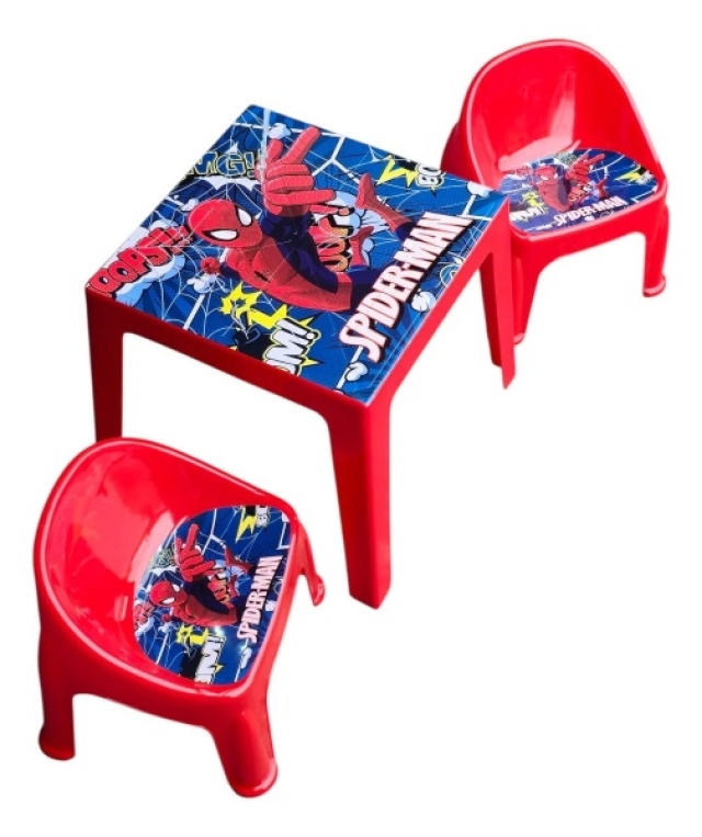MESITA  + 2 SILLITAS INFANTILES ( 8023 )