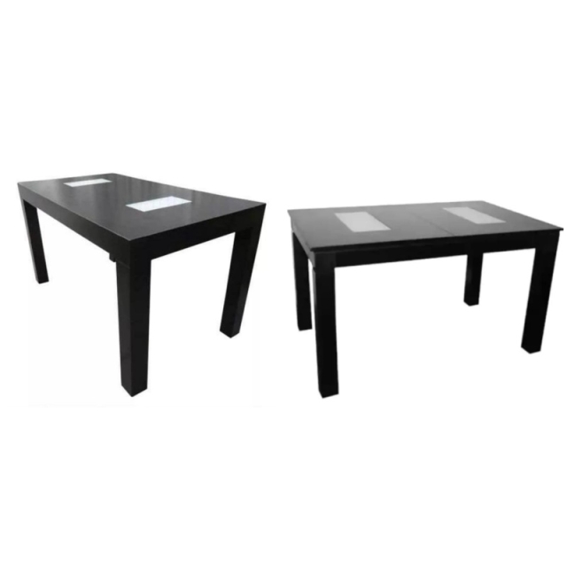 MESA NEGRA EXTENSIBLE 1.60 A 2MT ( 8110 )