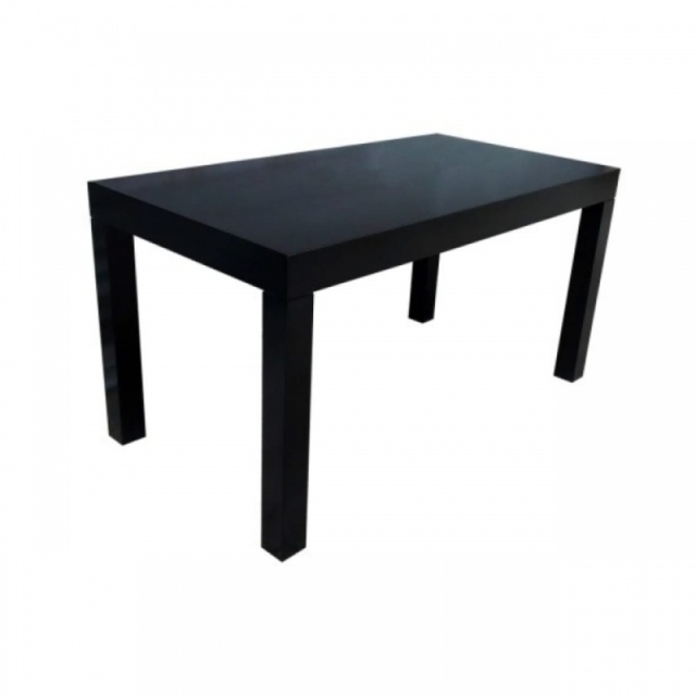MESA NEGRA LISA 1.60MT ( 7354 )