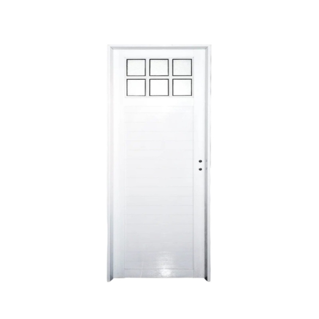PUERTA  DE ALUMINIO REFORZADA  80X2MT ( 8107 )