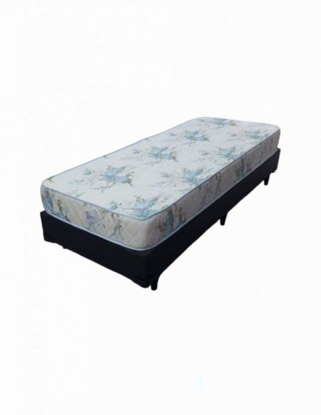 SOMMIER FLOREADO 0.80X190 1 PLAZAS 17CM ( 7385 )
