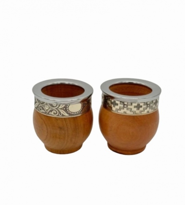 MATE DE ALGARROBO CON ALPACA LABRADA ( 8086 )