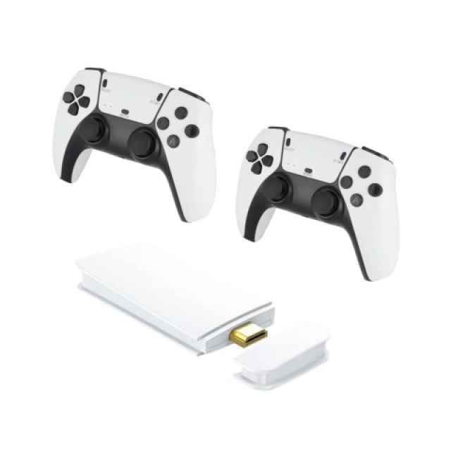 CONSOLA RETRO GAME + 2 JOYSTICK INALAMBRICO SIMIL PS3 ( 8134 )