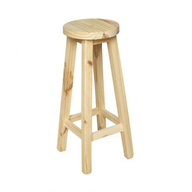 BANQUETA DE PINO ( 8142 )