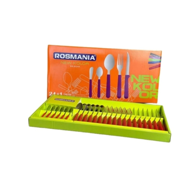 CUBIERTOS ROSMANIA X24 ( 8173 )