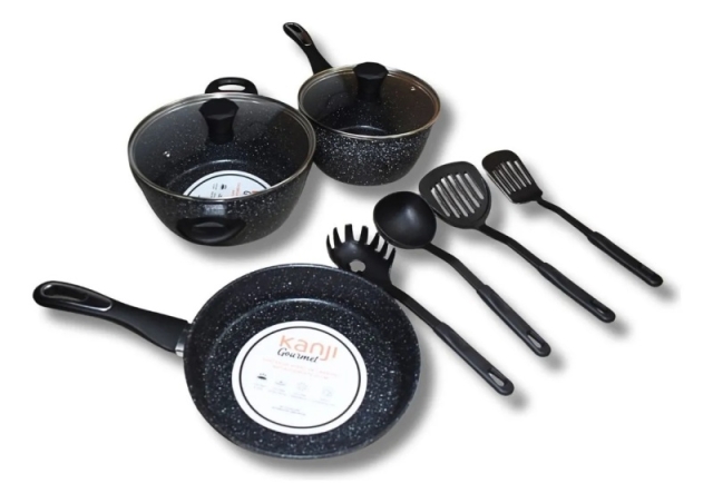 SET DE OLLAS GOURMET BEIGE ( 8147 )
