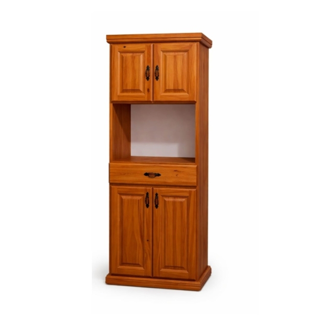 DESPENSERO MICROONDA ALTO 180x0.65x0,35 COLOR CAOBA ( 8232 )