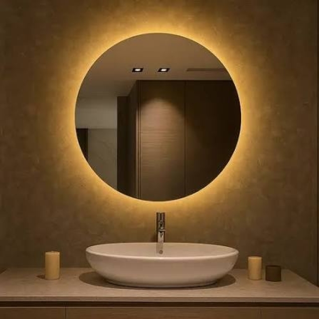 ESPEJO REDONDO 70CM LED ( 8249 )