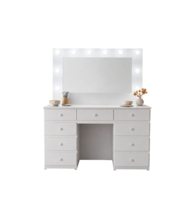 MAQUILLADOR CON ESPEJO + 9 CAJONES ( 7965 )