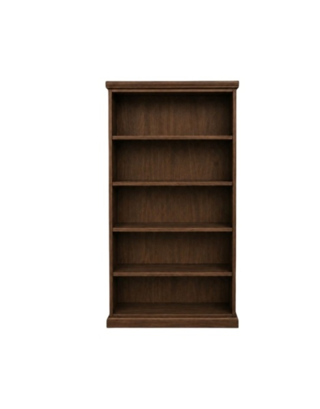  BIBLIOTECA DE 1MT COLOR NOGAL  ( 7375 )