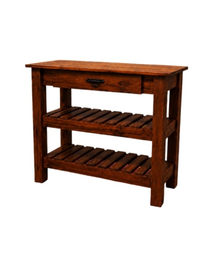 MESA QUESERA 60CM COLOR NOGAL ( 8335 )