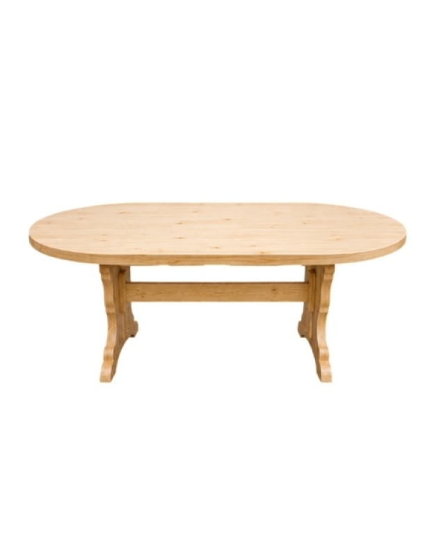MESA OVALADA DE 1.80MT ( 7348 )