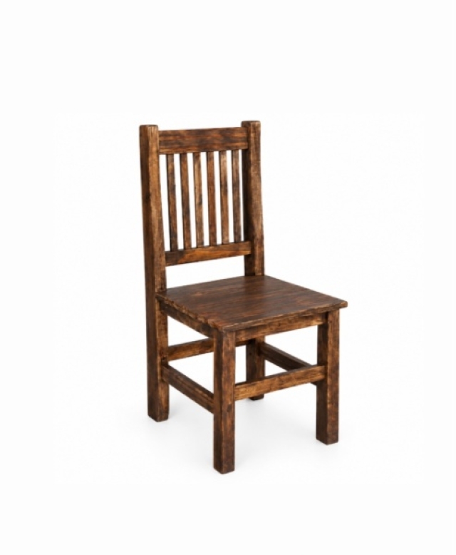 SILLA DE PINO HINDU ( 7437 )