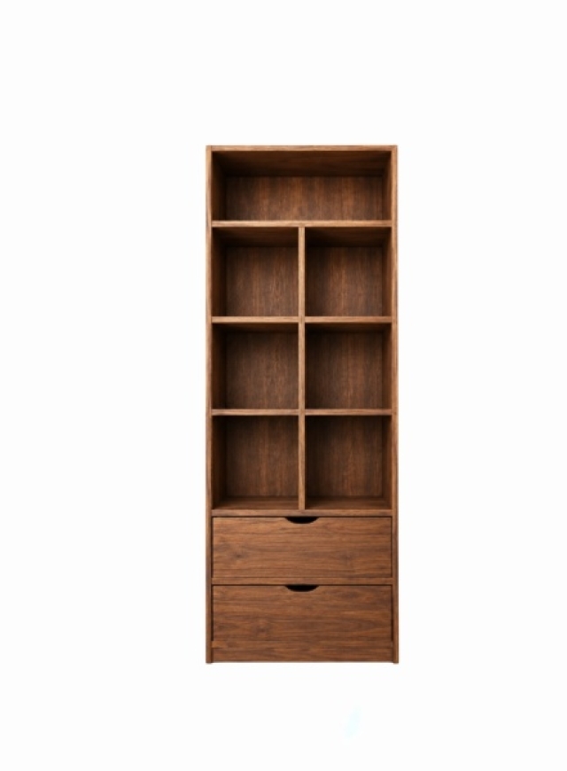 ROPERO VESTIDOR 60CM COLOR CAOBA ( 8336 )